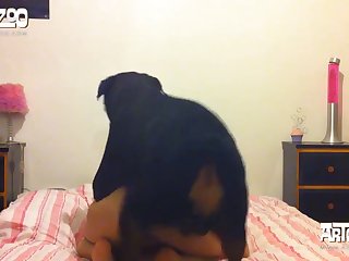 Teen And Her Dog Xxx