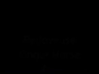 La Corde A Été Jetée Sur Le Dos Du Cheval Et Attachée À Mon Autre Cheville